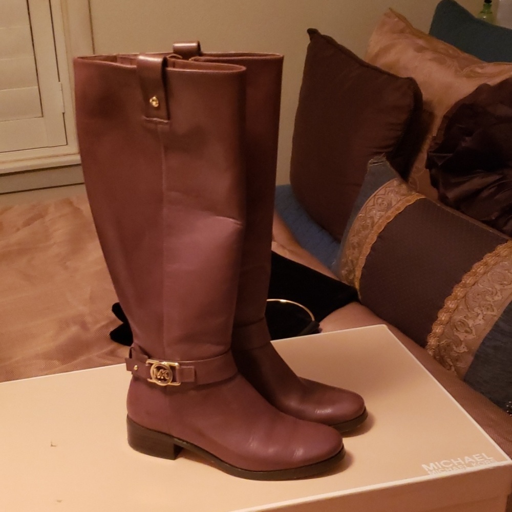 Michael Kors Charm Riding Boots